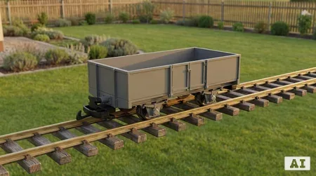 Feldbahnwagen Spur G wetterfest machen für den Garten