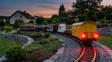Zugschlussbeleuchtung bei Gartenbahn Güterwagen: Bedeutung und Technik