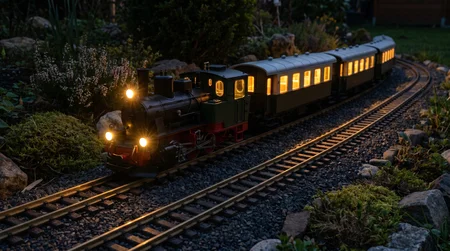 Vorteile von LED gegenüber Glühbirnen bei der Gartenbahn: Effizienz und Realismus