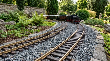 Vorteile von vernickelten Gleisen gegenüber Messing-Gleisen für die Gartenbahn