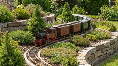 Kupplungsabstand bei Gartenbahn Waggons richtig einstellen