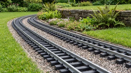 Vernickelte Gleise und Edelstahlgleise kombinieren: Tipps für die Gartenbahn