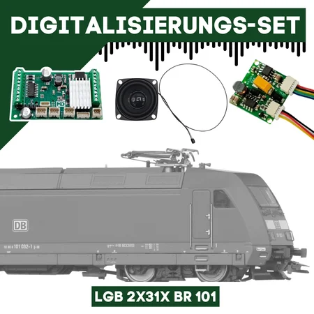 Digitalisierungsset für LGB 2x31x BR 101 ML-Train 81609358