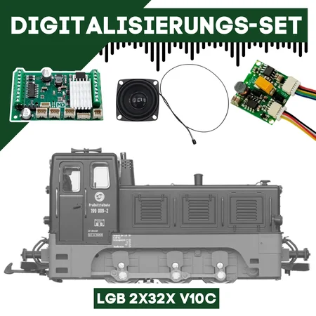 Digitalisierungsset für LGB 2x32x V10C ML-Train 81609362