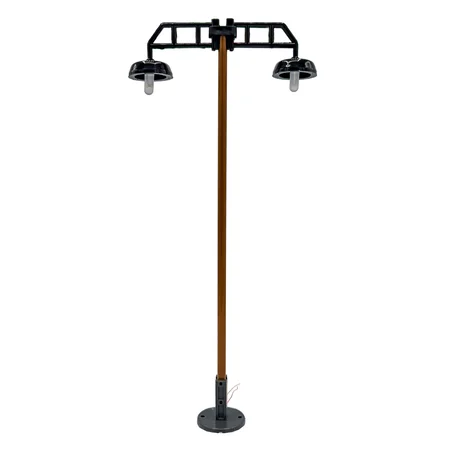 Gitterarm Mastlampe 2 armig HSB für LGB-Anlagen Spur-G ML-Train 83800142