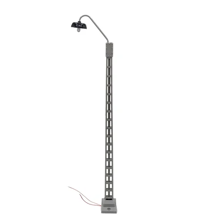 Gittermast Bogenlampe 1 armig grau für LGB-Anlagen Spur-G ML-Train 83800143