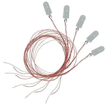 5x LED für Loks und Wagenrücklichter warmweiß 7-24 V für LGB Spur-G ML-Train 83802020