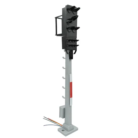 Lichtsignal Typ HL Einheitssignal der DR für Spur G mit Decoder – Betonmast – ML-Train 83804634