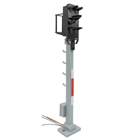 Lichtsignal Typ HL Kompaktsignal DR Spur G mit Decoder – Betonmast – ML-Train 83804635