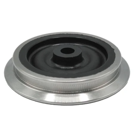 Laufrad Spur-G Lok schwarz mit Nut Lauffläche 37,5 mm aus Edelstahl ML-Train 86700399
