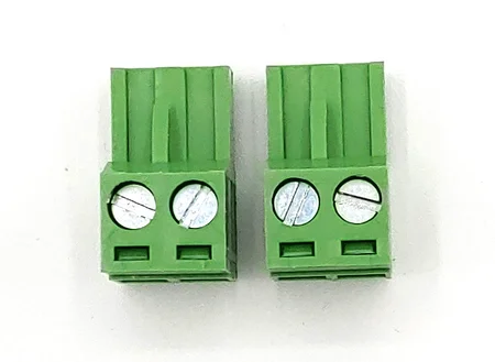 2x Anschlussstecker für Zentrale/Booster 2-polig ML-Train 88201022