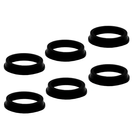 6x Lampenring für Loklaternen schwarz 14 mm ML-Train 88205077