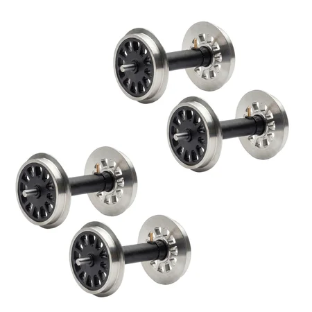 4x Speichenradsatz kugelgelagert stromführend Edelstahl 31 mm – ML-Train 88675084