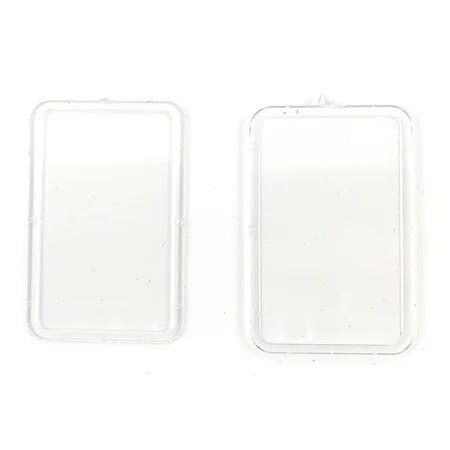 2x Türfenster 23,2 x 37,6 mm rund aus Kunststoff ML-Train 88901007