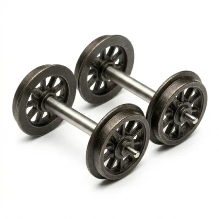 2x Metall-Speichenradsatz 31 mm für Spur G ML-Train 88999420