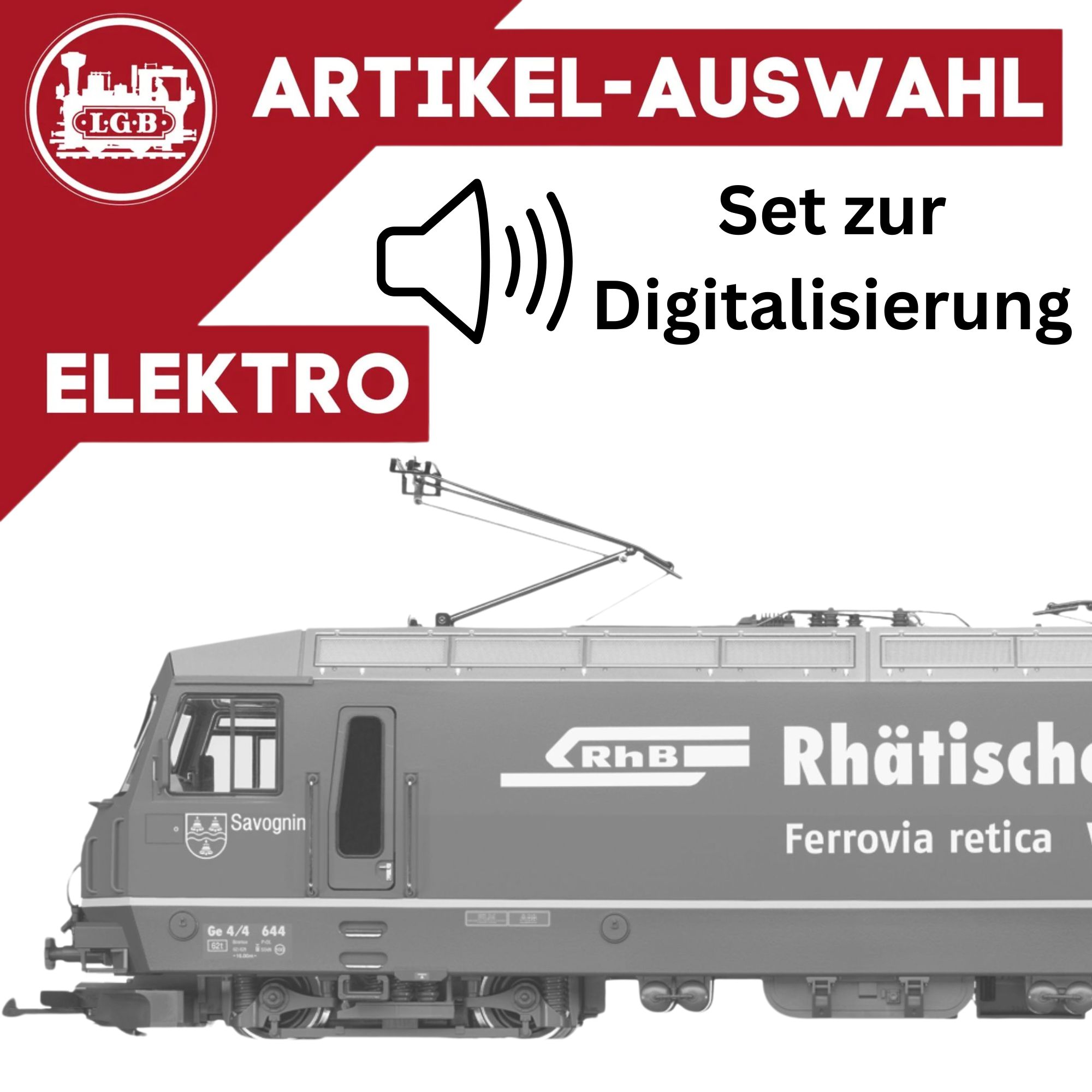 LGB Elektroloks - Digitalisierungssets