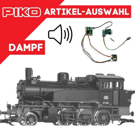 Piko Dampfloks - Analoge Sound-Sets