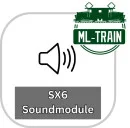 SX6 SUSI-Soundmodul für alle Spur G-Loks