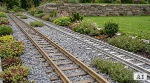 Gartenbahn Gleise: Unterschied Code 332 und Code 250