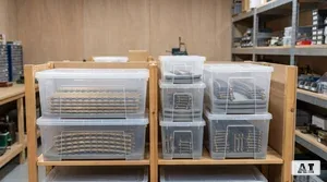 Gleismaterial Spur G platzsparend lagern & pflegen