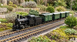 HSB Zugbildung: Kurze Personenwagen für Gartenbahnen