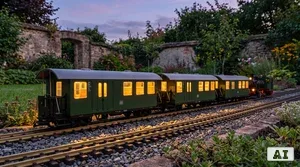 Spur G 7-Fenster Personenwagen Beleuchtung einbauen