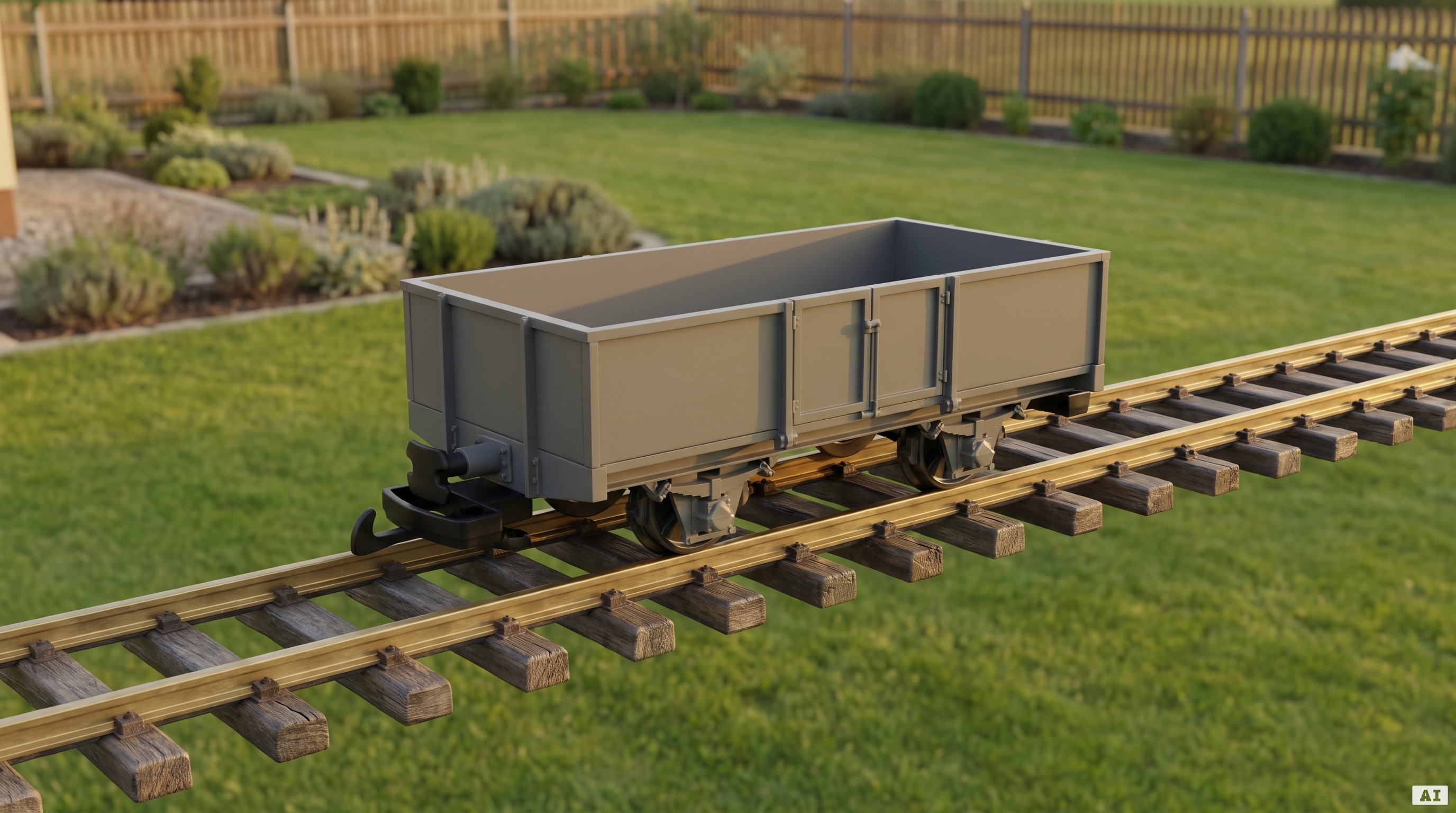 Feldbahnwagen Spur G wetterfest machen für den Garten
