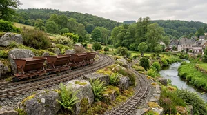 Feldbahn Szene im Garten naturgetreu gestalten | ML-Train