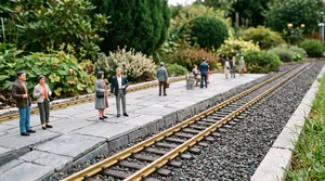 Wetterfeste Modellfiguren für Spur G Gartenbahnen wählen