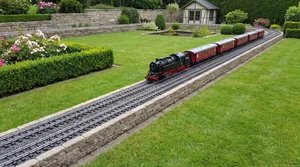 Vernickelte Gleise &amp; Gleisbettung Gartenbahn Ratgeber