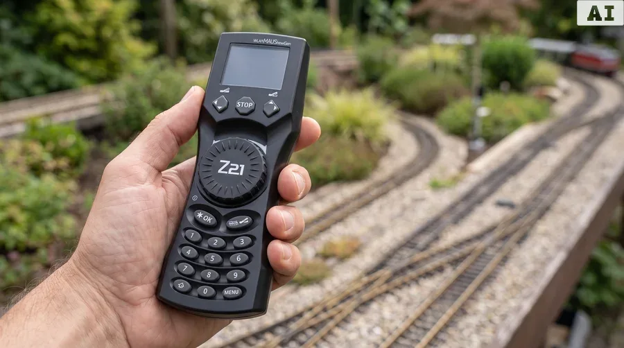 Z21 WLANMAUS newGen - Digitales Steuergerät für Spur-G Gartenbahn - Roco 1008001 - Detaillierte Übersicht