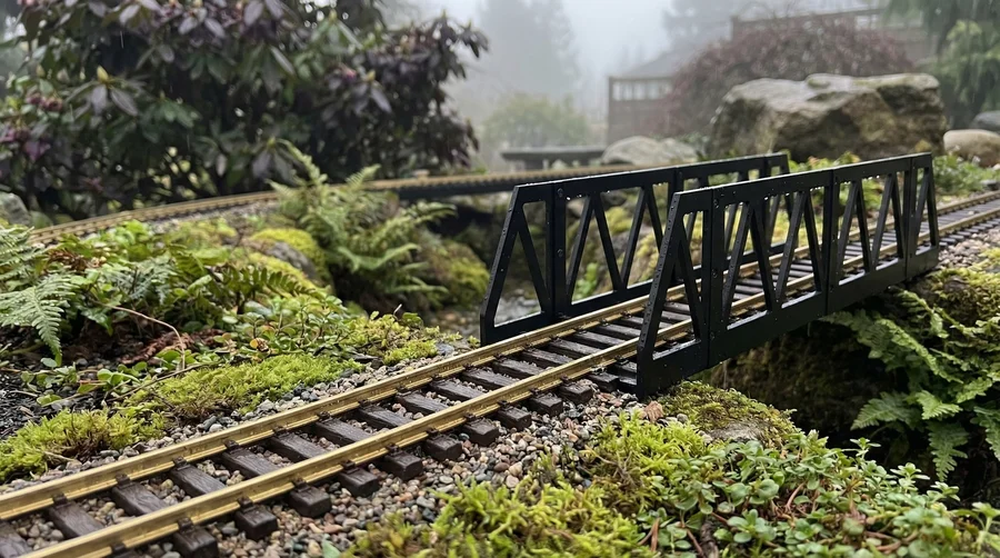 20x Gleis gerade 90 cm mit 40x Schraub-Verbinder Gratis 60 cm Brücke - Detaillierte Übersicht