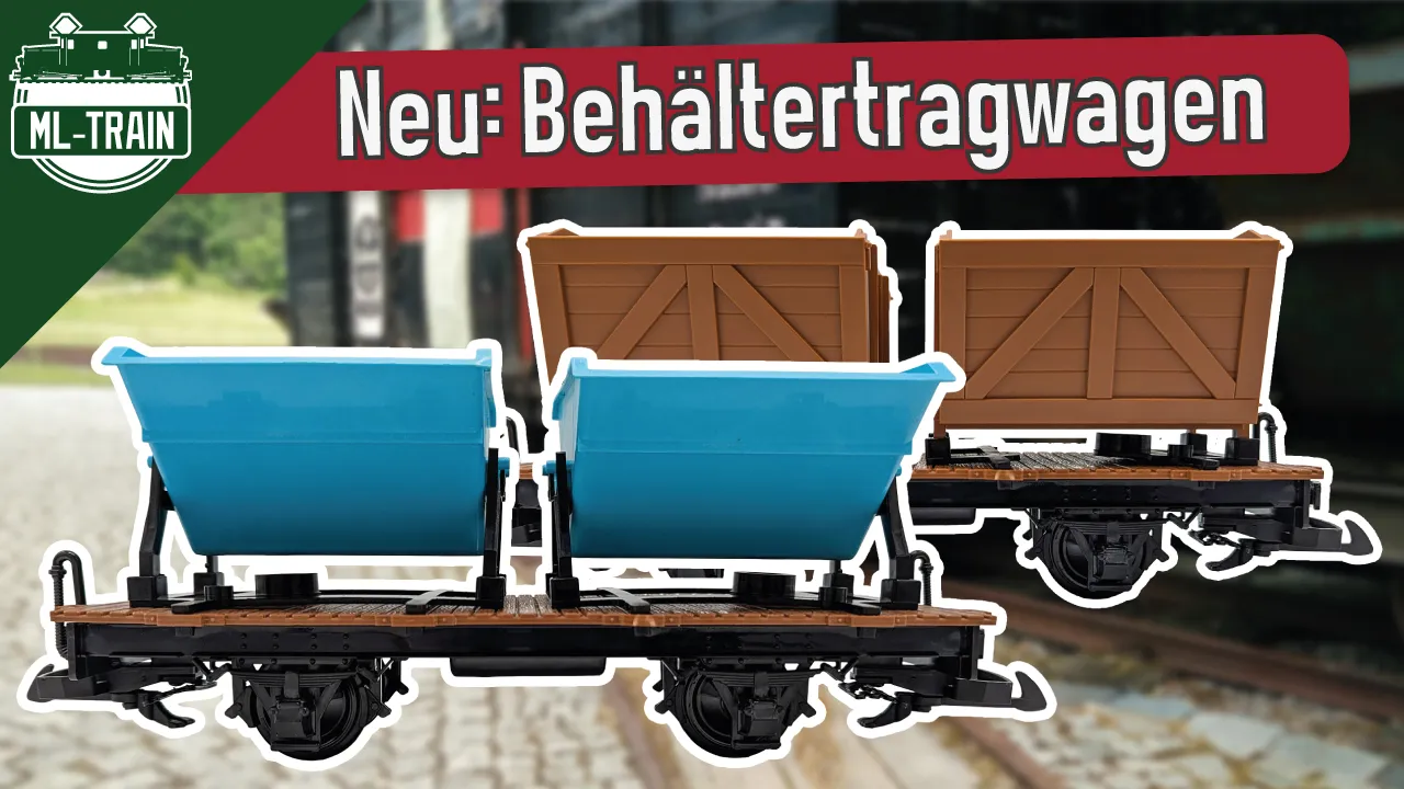 Neue Träger-Flachwagen Variationen – Aufbauoptionen für Feldbahn-Aufsätze & Loren