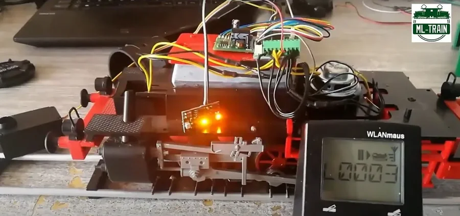 ML-Train Digitalisierung BR80 mit Sound und gepulster Verdampfer