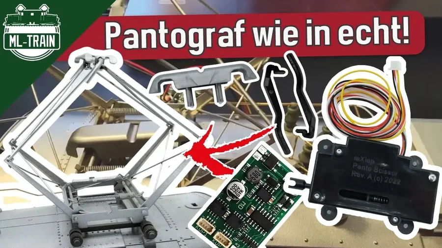 Spur G Stromabnehmersteuerung Stromabnehmerantriebe digital steuerbar (Produktvideo)