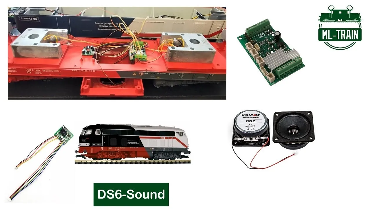 Digitalisierung einer BR 218 von Piko mit ML-Train Sound und Decoder (Produktvideo)