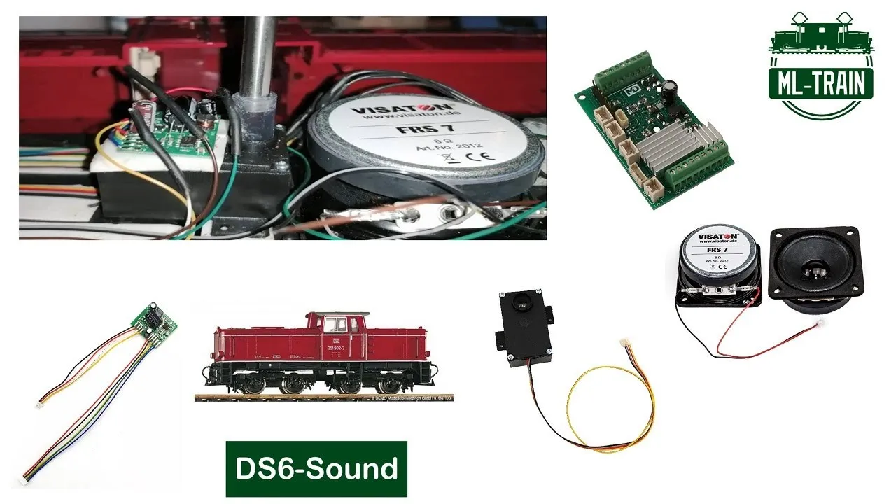 Soundcheck LGB DB V51/V52 mit DRIVE-XL, SX6 und gepulsten Verdampfer von ML-Train (Produktvideo)