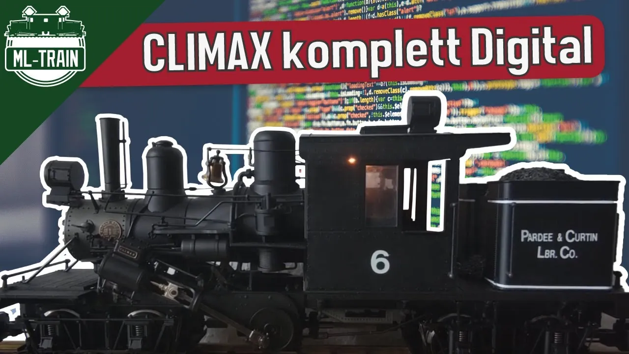 Schritt für Schritt Digitalisierung Bachmann Spectrum CLIMAX Spur G mit DRIVE-M gepulster Verdampfer