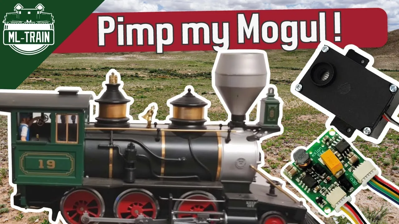 Digitalisierung LGB Mogul Dampflok mit gepulstem Verdampfer (Produktvideo)