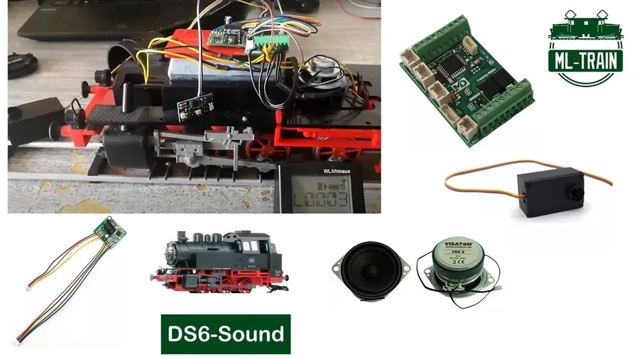Digitalisierung einer BR 80 von Piko mit Sound, Verdampfer, Feuermodul und DRIVE-M (Produktvideo)