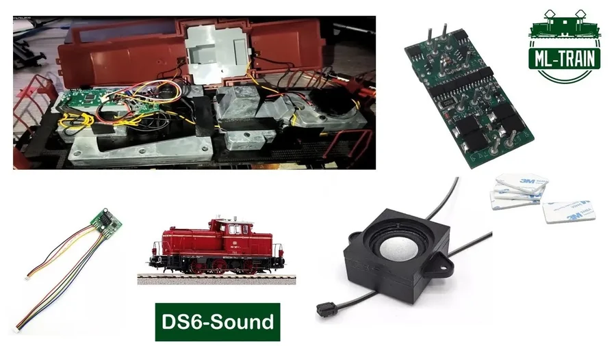 BR260 V60 Spur G Piko Umbau und Soundvorstellung mit SX6 Diesel-Sound von ML-Train (Produktvideo)