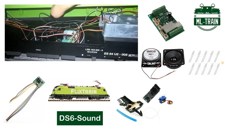 Taurus Spur-G von Piko digital DRIVE-XL, SX6-Sound, Entkuppler + Fernlicht ML-Train (Produktvideo)