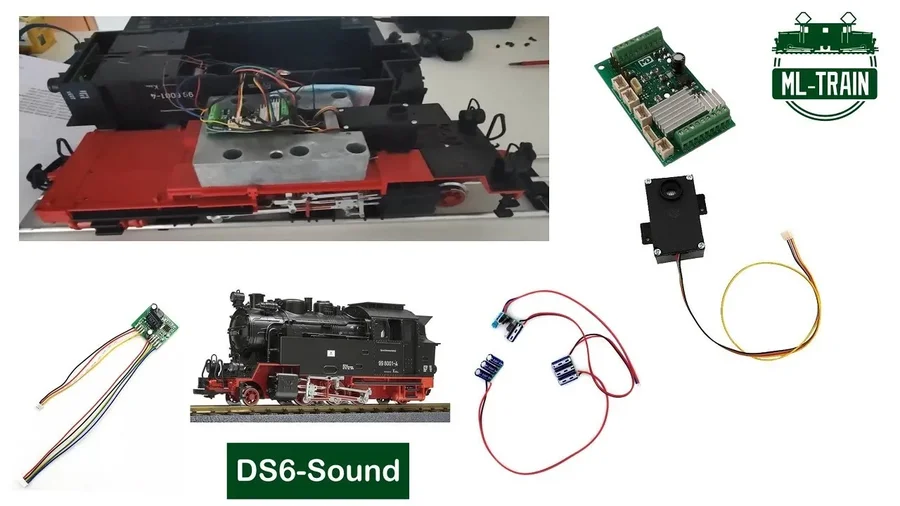 Digitalumbau einer HSB 99 6001 Ballerina LGB 2x80x mit Sound und Dampf von ML-Train (Produktvideo)