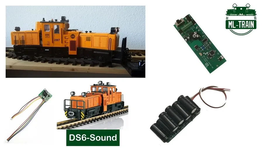 Reinigungslok LGB Digitalisierung mit Spezialdecoder DRIVE-SR von ML-Train (Produktvideo)