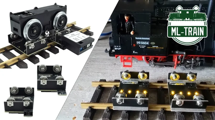 Rollenprüfstand mit Geschwindigskeit-Sensor für die Spur-G ML-Train 84000053 (Produktvideo)