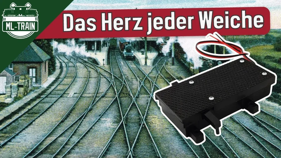 Alle Infos zum Digitalen Weichenantrieb DWA von ML-Train (Produktvideo)