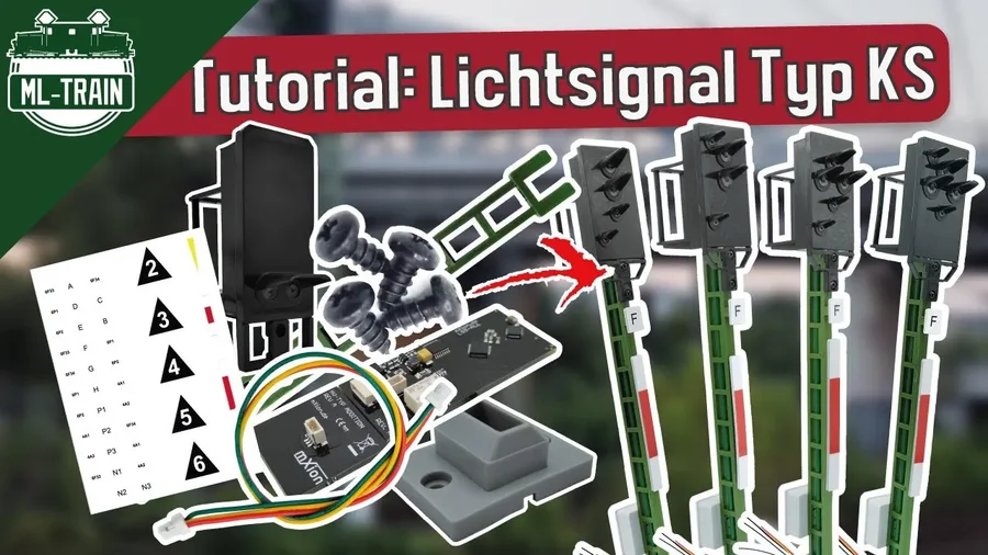 KS Signal Tutorial: Aufbau und Konfiguration für Modellbahn Spur G - Analog & Digital