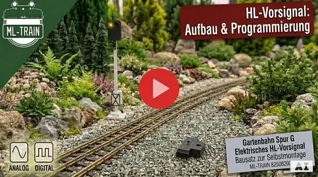 ML-Train HL-Vorsignal: Aufbau & Programmierung