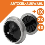 Vollradsatz aus Edelstahl 35 mm für Piko Spur-G