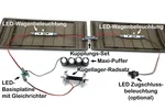 4x Radsatz für Piko 35 mm kugelgelagert stromführend Edelstahl ML-Train 88361654_auswahl7